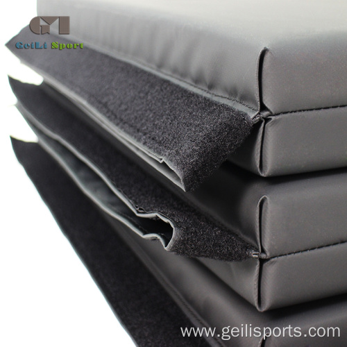Black Gymnastics Folding Thick Foam Mat